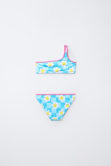 6-14 ANS/ BIKINI DAMIER SMILEYWORLD ® - Turquoise de Zara - Image 1