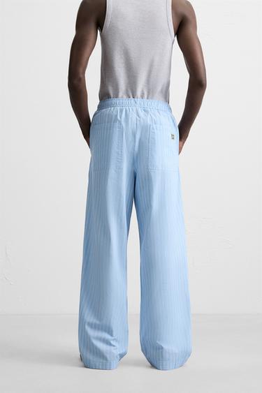 STRIPED TEXTURED TROUSERS - striped by Zara - Image 2