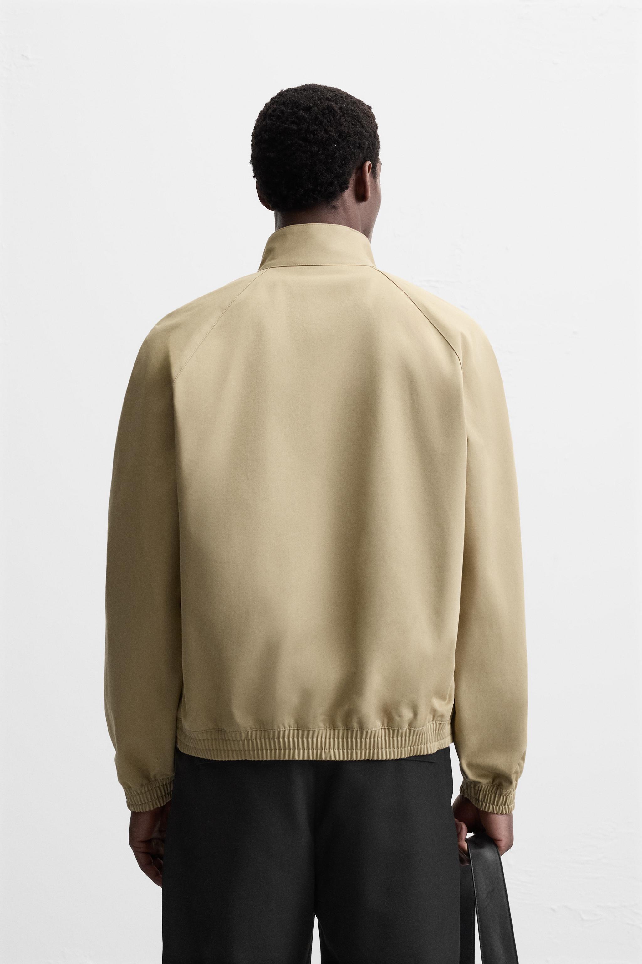 TWILL STRUCTURED JACKET - taupe brown | ZARA United States
