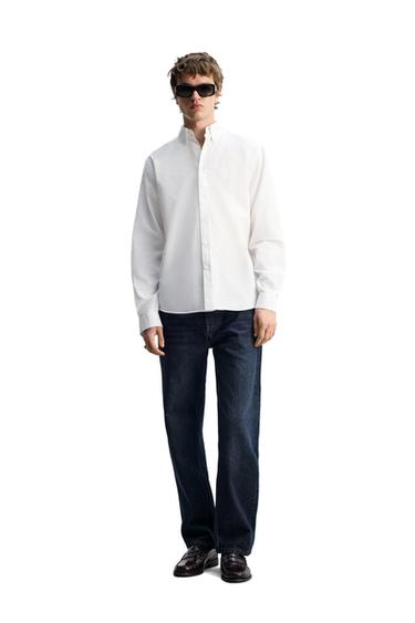 POPLIN SHIRT - White by Zara
