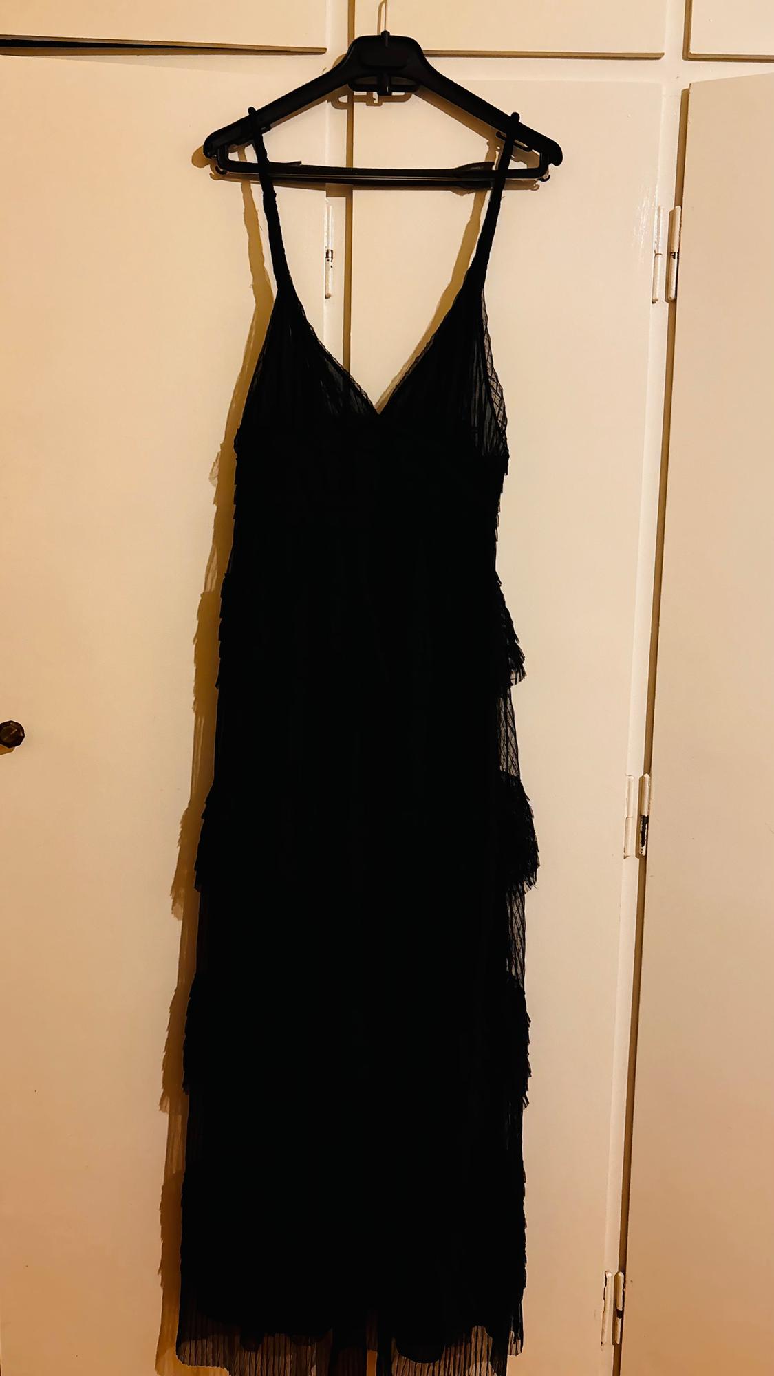 ZW COLLECTION TULLE DRESS WITH RUFFLES - Image 4