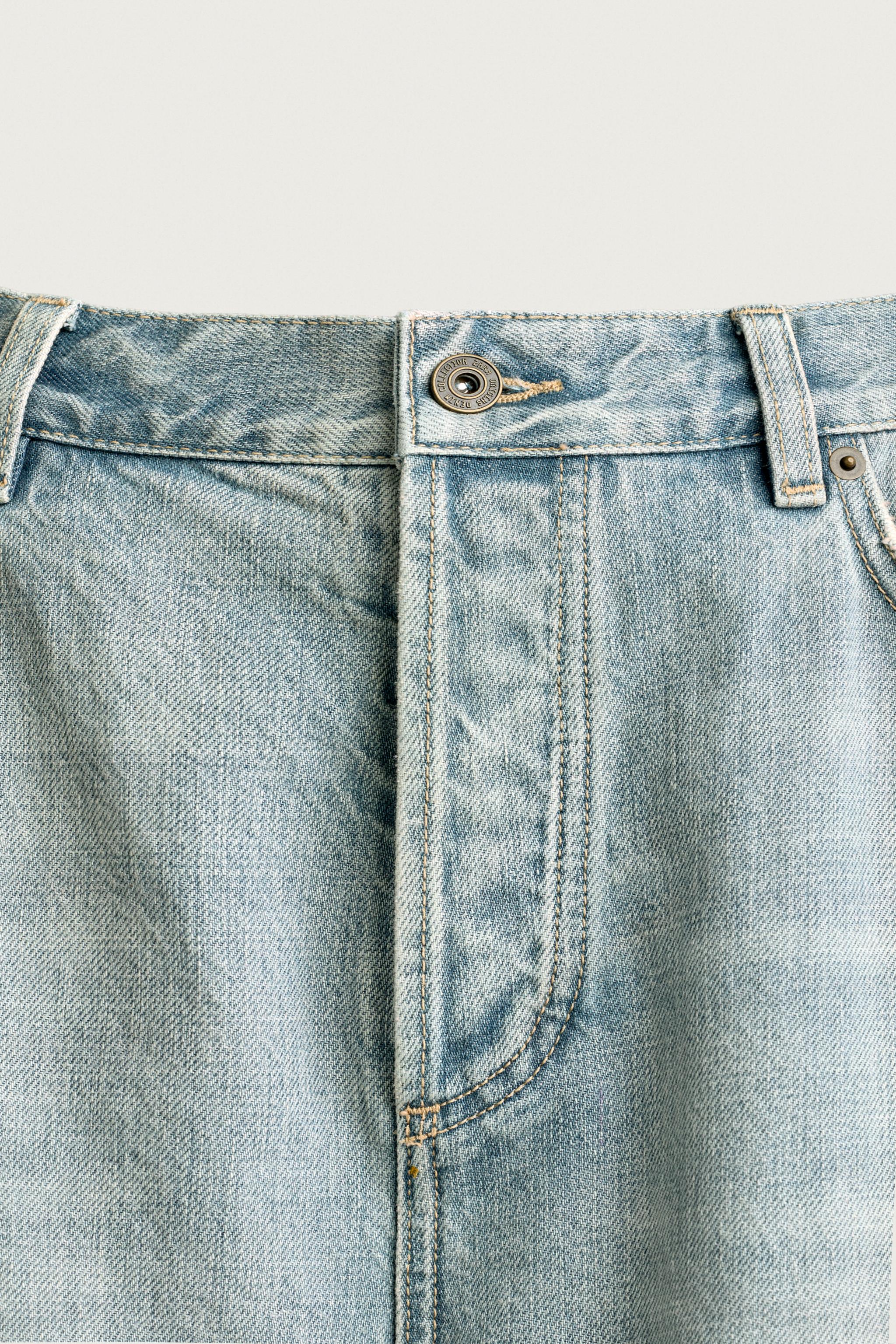 Мужские джинсы Zara BOOTCUT FIT JEANS — фото 7