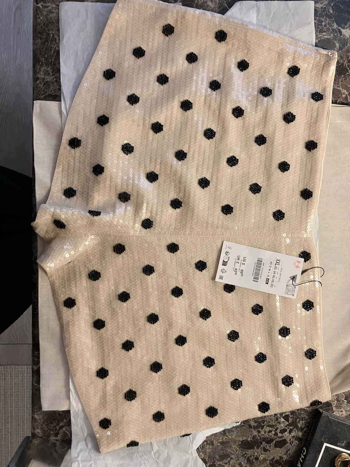 SEQUIN DOT MINI SHORTS - Image 3