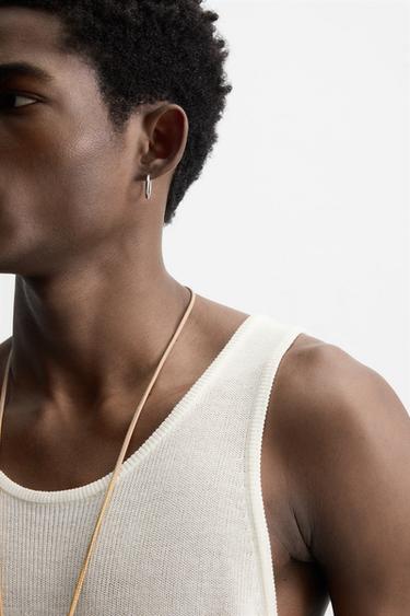 DÉBARDEUR TANK EN MAILLE - Écru de Zara - Image 5