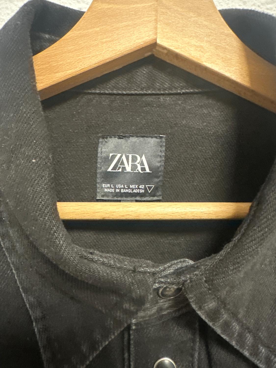 OVERSHIRT WITH CORDUROY COLLAR - Image 2