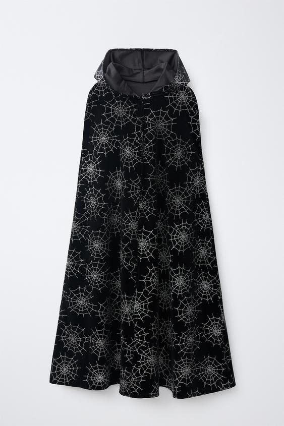 CAPA DISFRAZ PRINCESA ARAÑA - Negro de Zara - Imagen 0