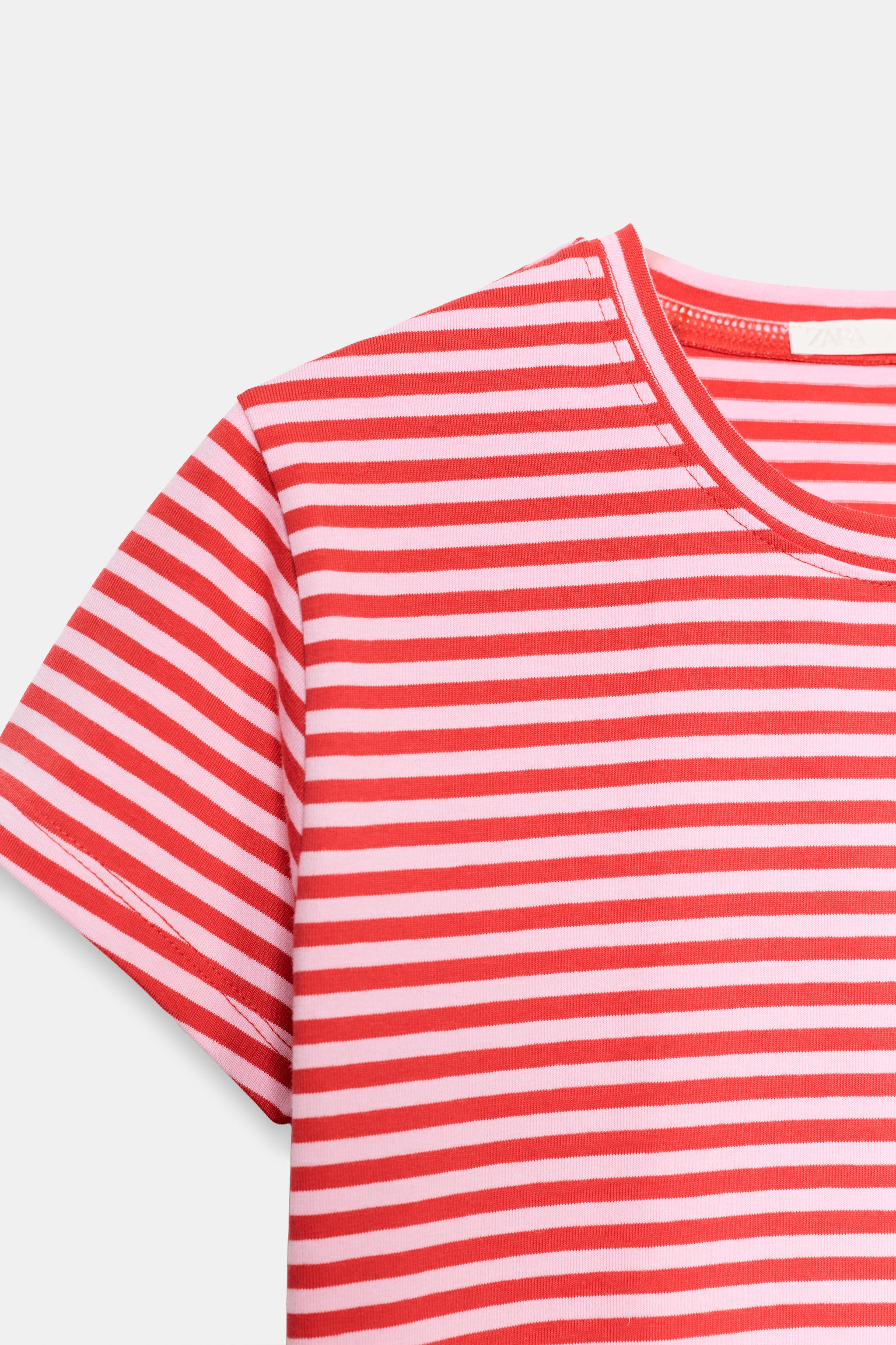STRIPED SHORT DRESS