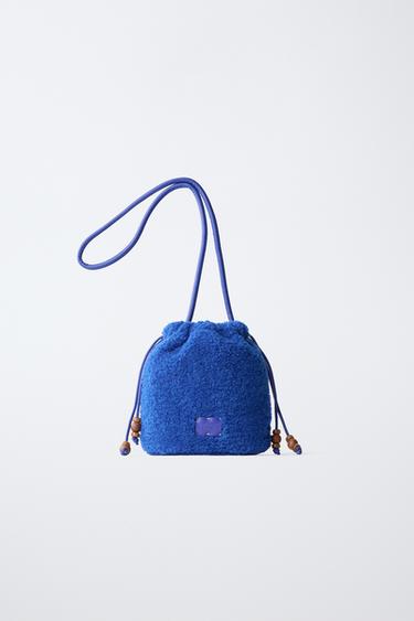 BOMBONERA BORREGUET SINTÈTIC GRANADURES - Blau de Zara