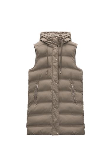 SEAMLESS QUILTED GILET WITH WATER AND WIND PROTECTION