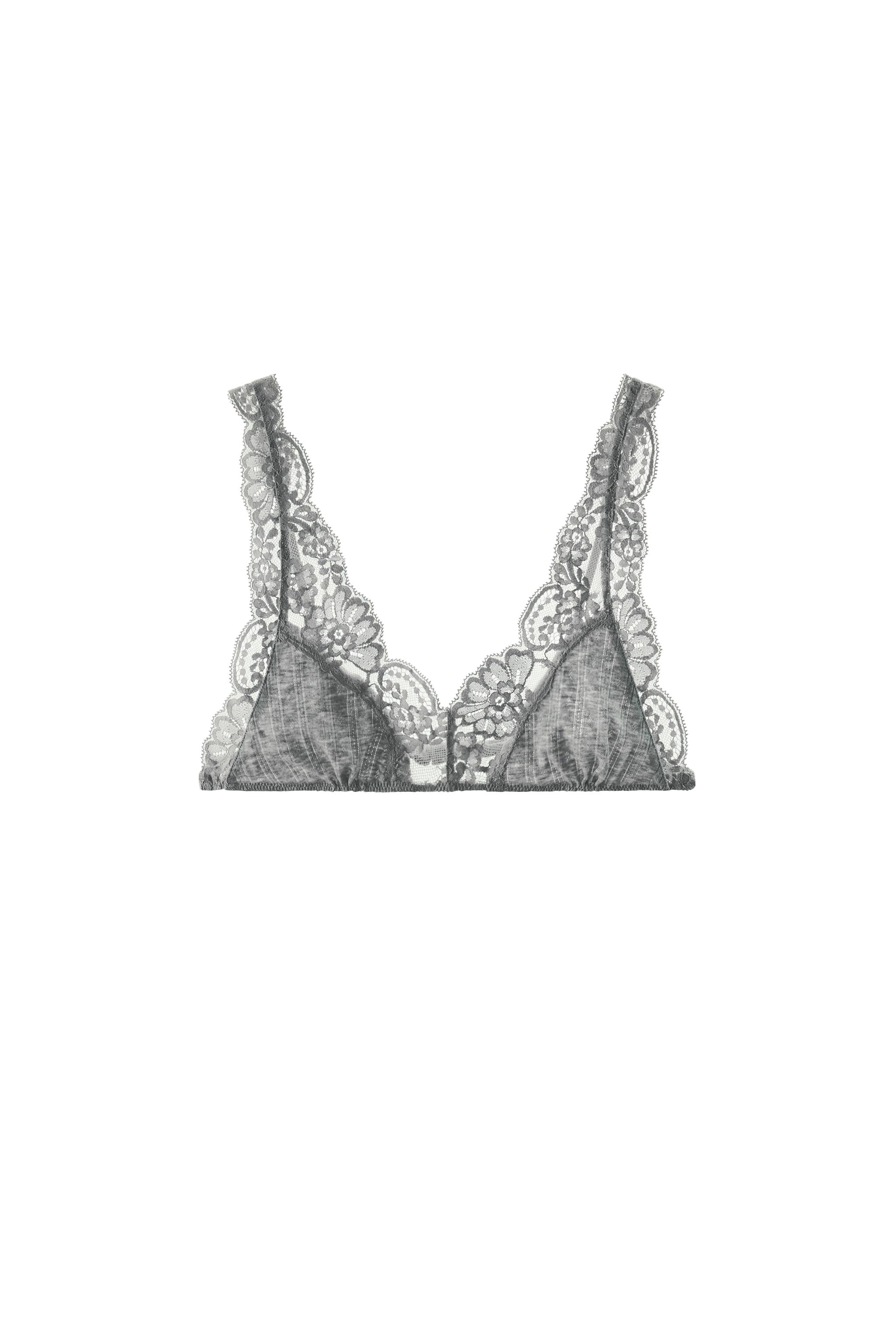 POINTELLE LACE BRALETTE