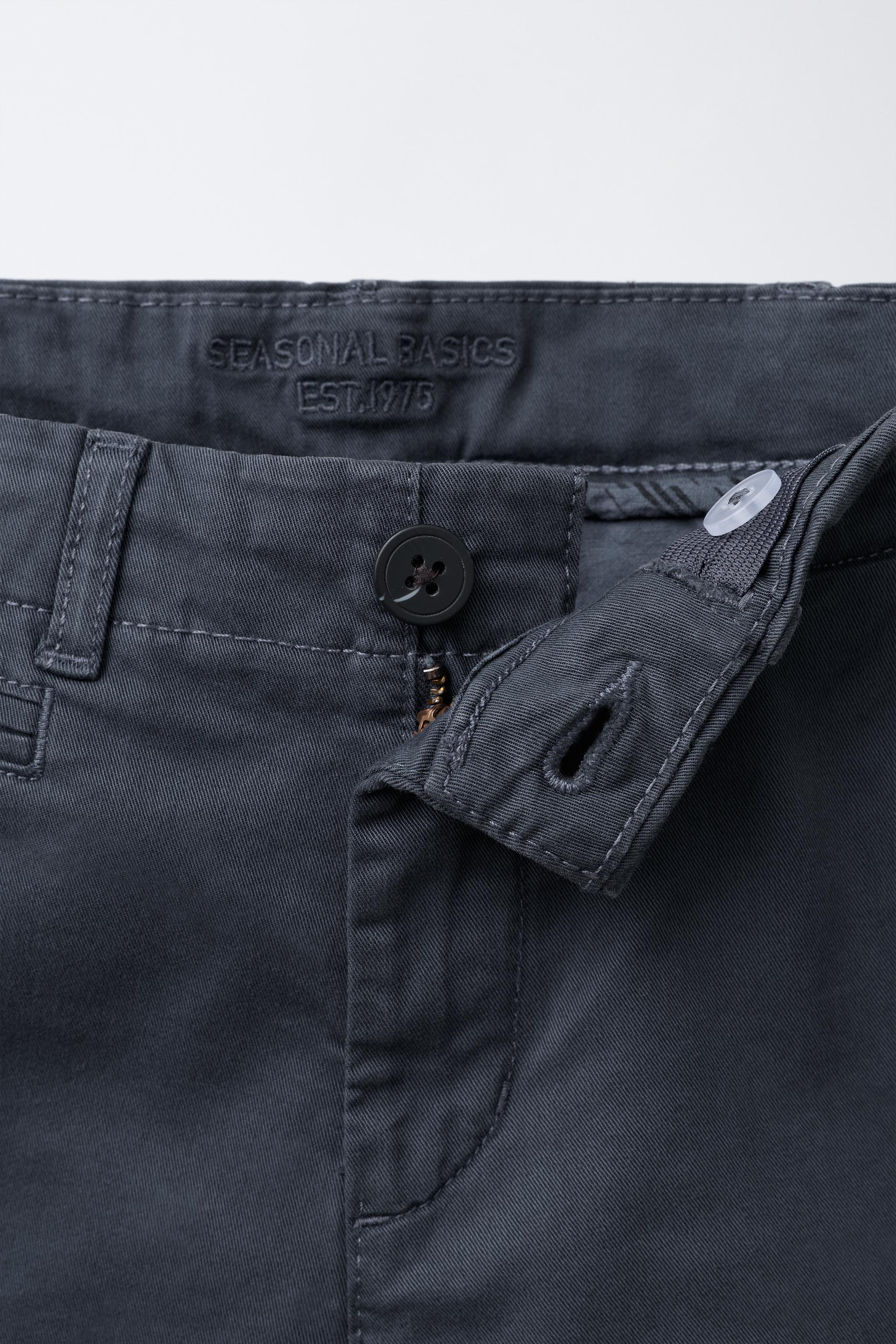 BASIC SLIM FIT CHINO SHORTS