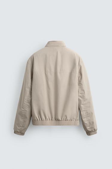 BLOUSON TECHNIQUE REGULAR FIT - Sable de Zara - Image 7