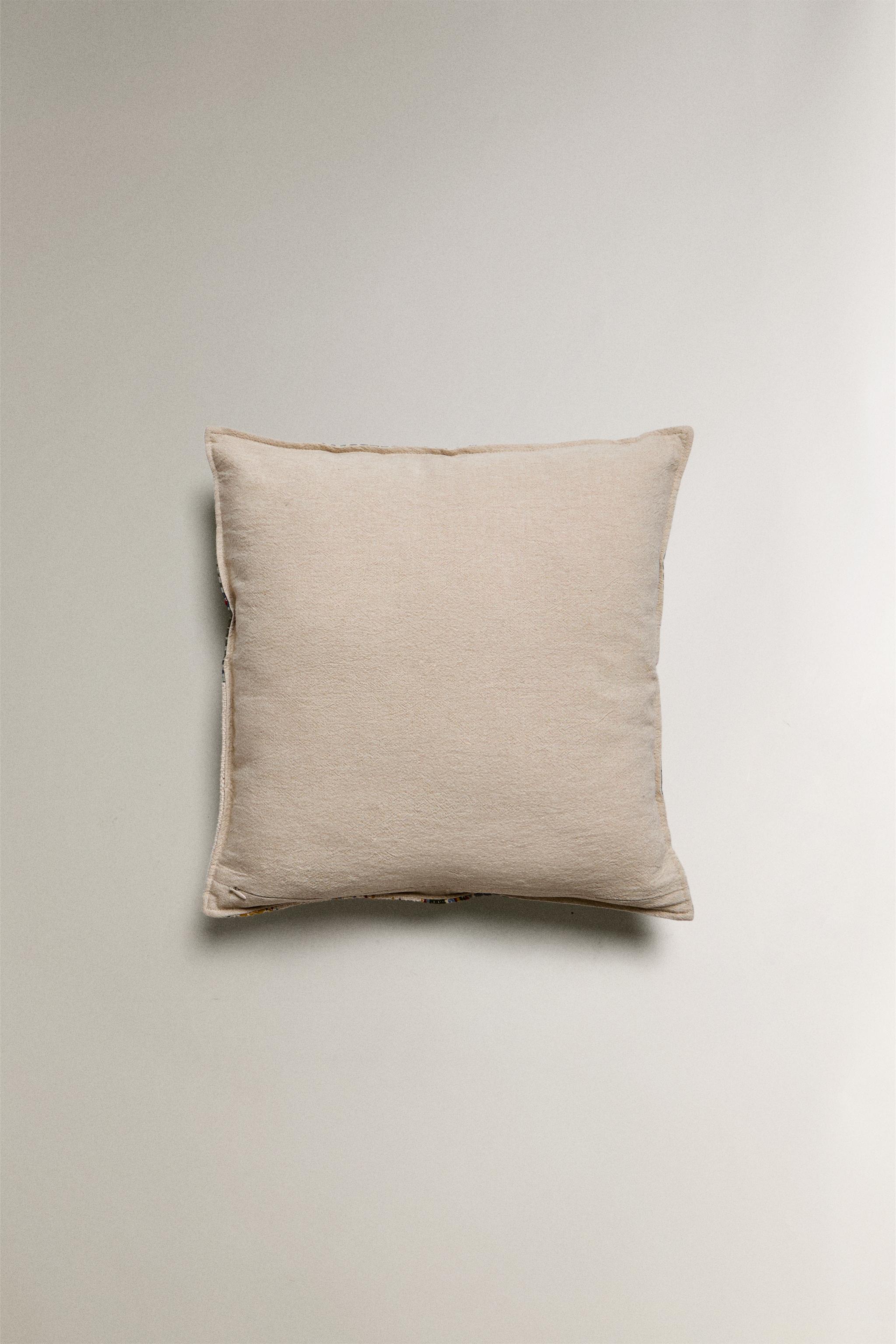 HOUSSE DE COUSSIN PATCHWORK