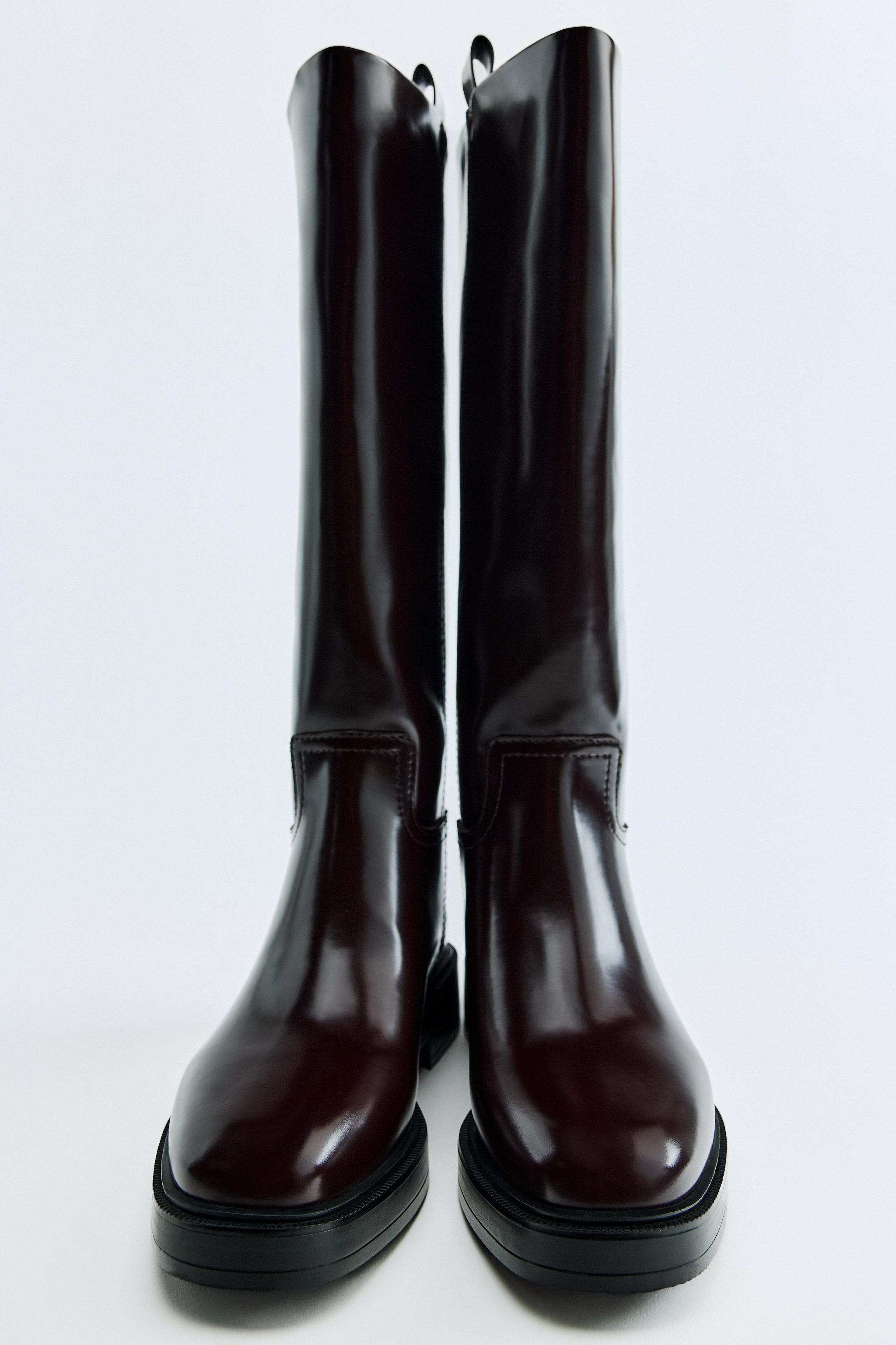 Zara botas fashion mulher