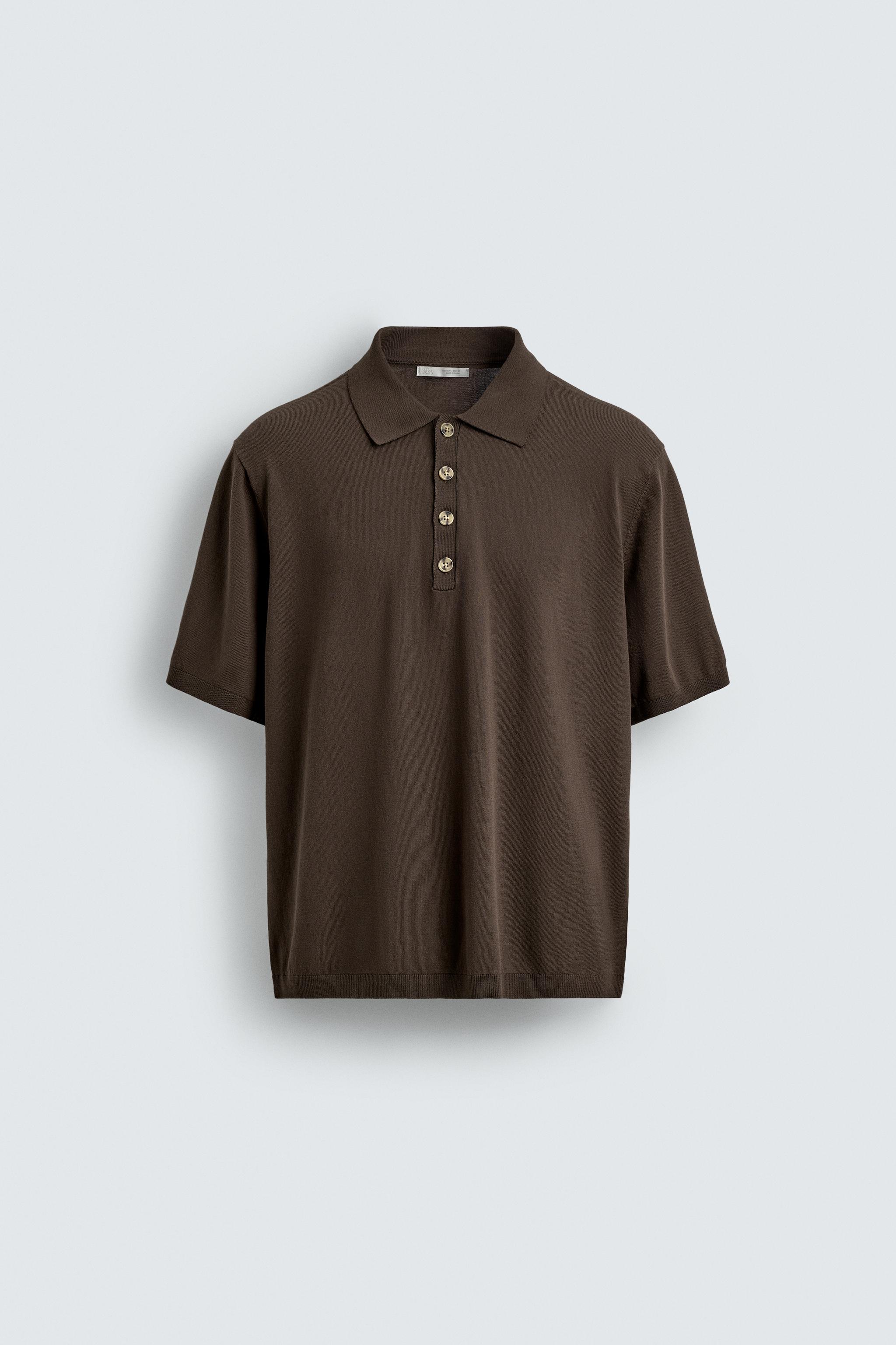 RELAXED FIT KNIT POLO