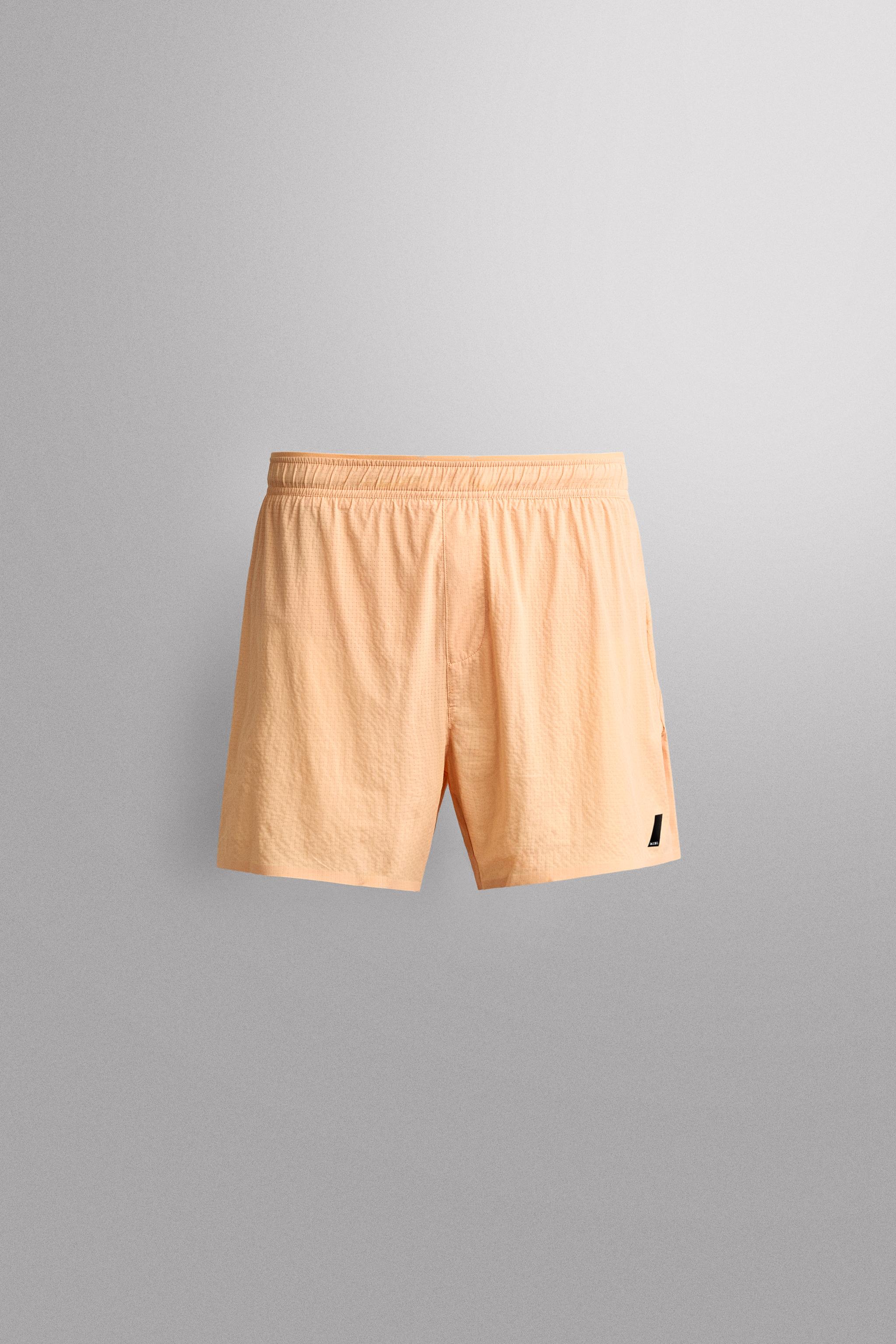 5" RUNNING SHORTS — Orange