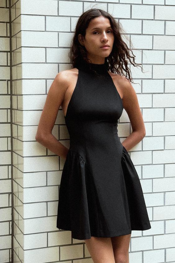 Autunno Inverno Vestiti Eleganti Corti Zara Abiti Corti Da Donna