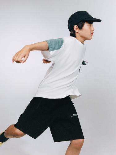 T-SHIRT SPORT À POCHE - Blanc de Zara