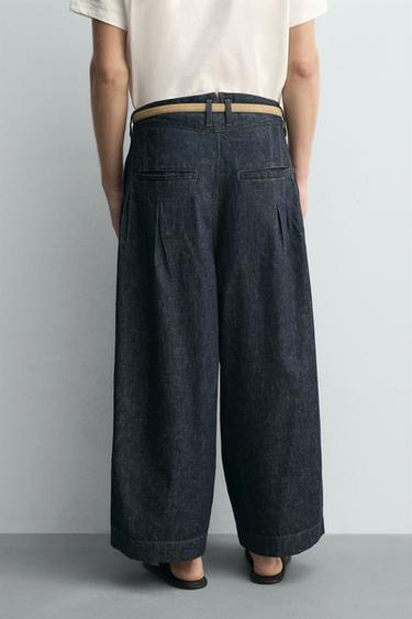 JEAN COUPE BALLON - Bleu de Zara - Image 2