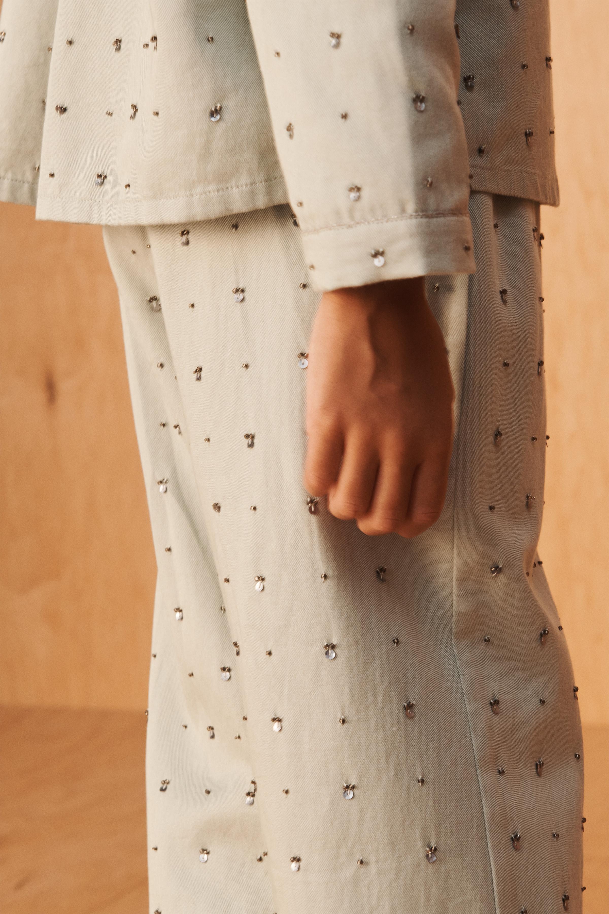 PANTALON DÉCONTRACTÉ SEQUINS LIMITED EDITION