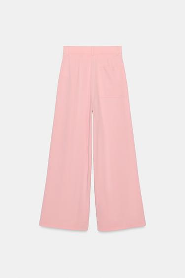 DARTED TROUSERS - Mid-pink by Zara - Image 9