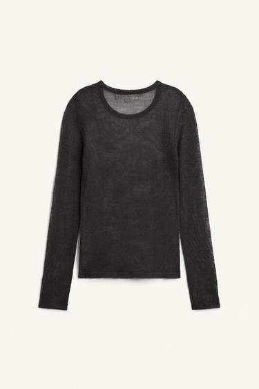 FN KNT CRWNCK - Blue / Grey by Zara