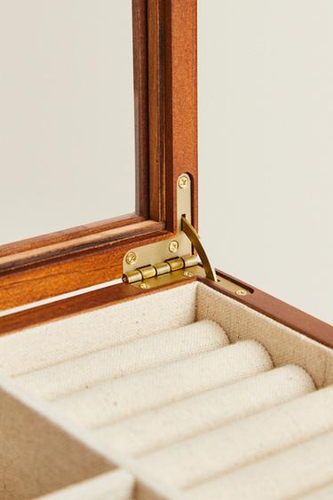BOÎTE À BIJOUX BOIS - Marron de Zara - Image 8