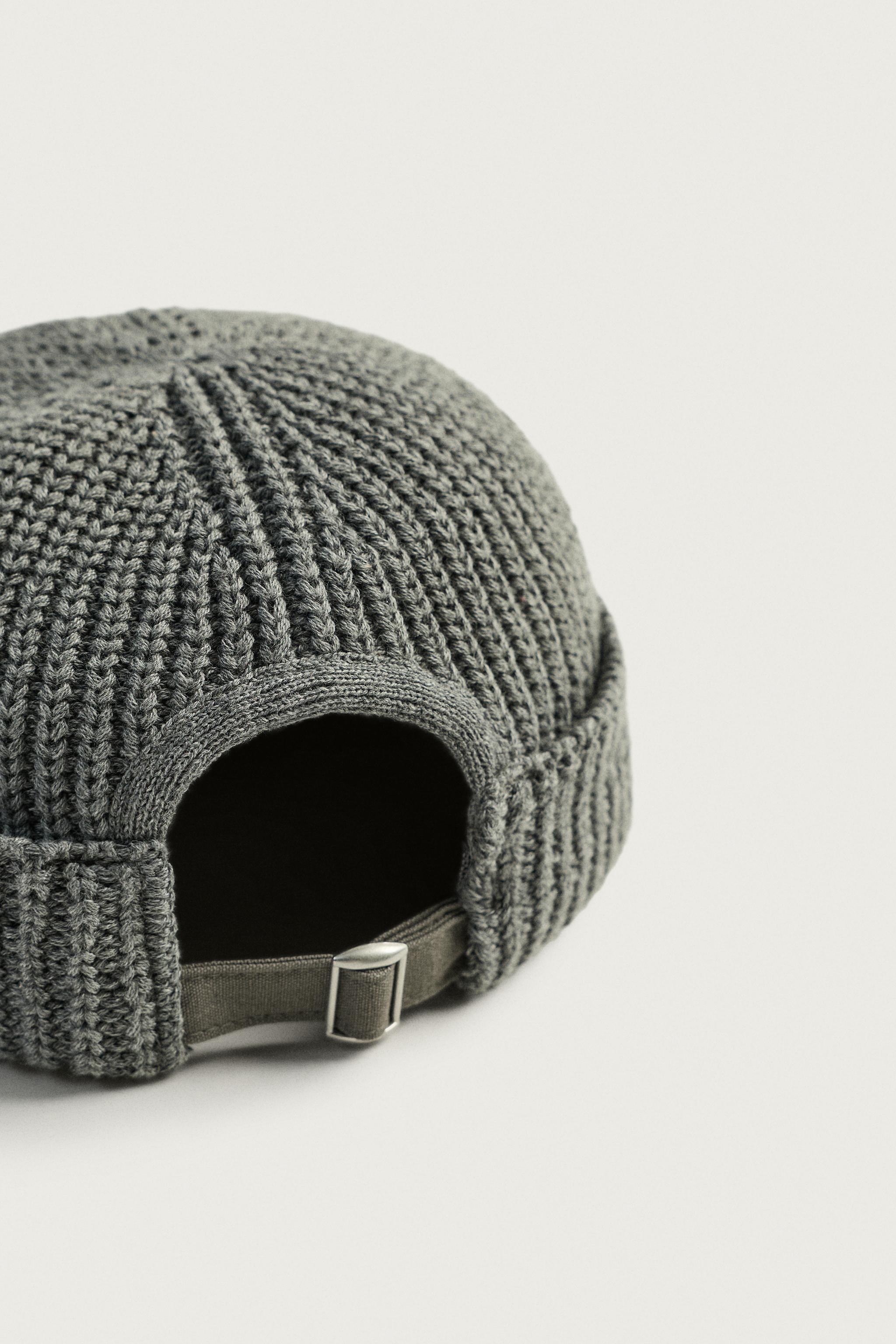 帽子 RANRA Der cotton-blend knit beanie COTTON BLEND KNIT BEANIE - Red | ZARA Hungary / Magyarország