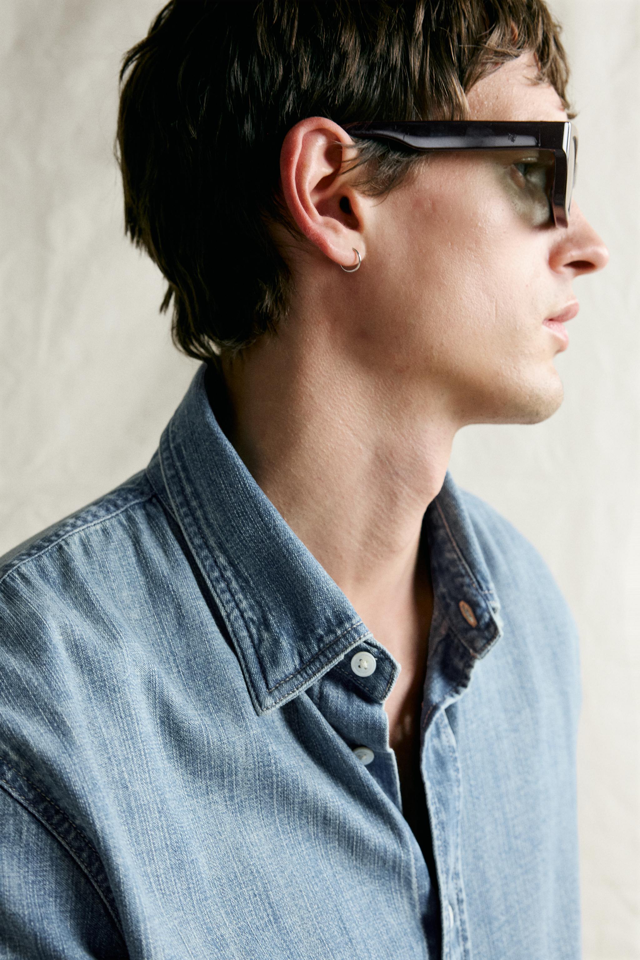 REGULAR FIT DENIM SHIRT