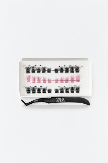 MIDNIGHT TRICK PRESS ON LASHES - BLACK nga Zara