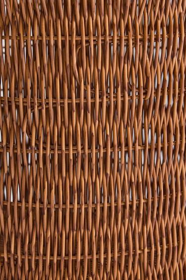 SCALLOPED ROUND BASKET - Brown by Zara - Image 3