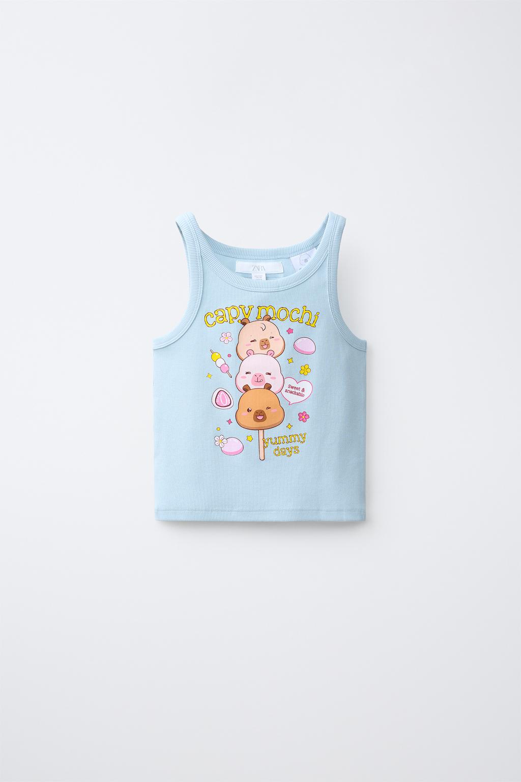 Zara Rib kapibara Capyfun © köynək