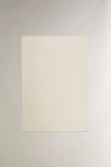 KIDS' ALPACA BLANKET - Ecru by Zara - Image 0
