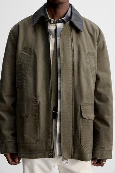 COMBINED WASHED JACKET - Earth by Zara - Image 5