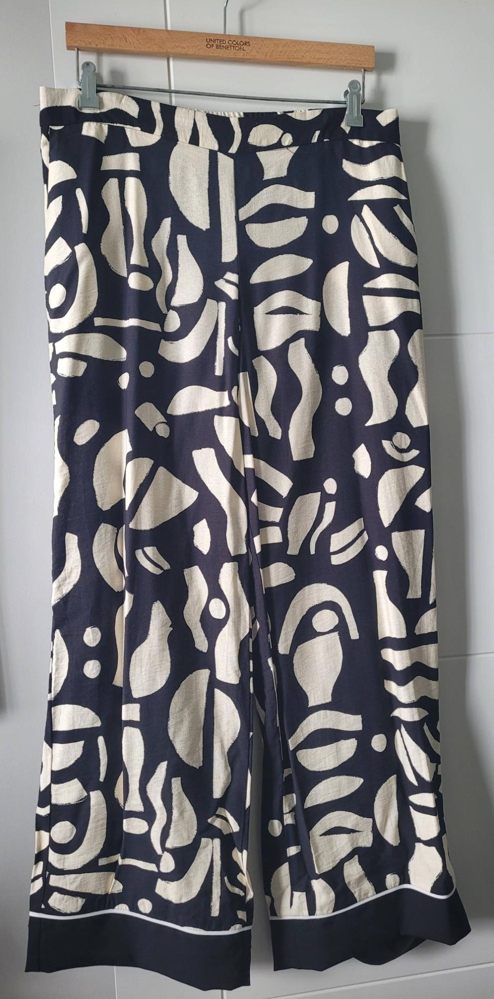 PRINTED STRAIGHT-CUT TROUSERS - Image 5