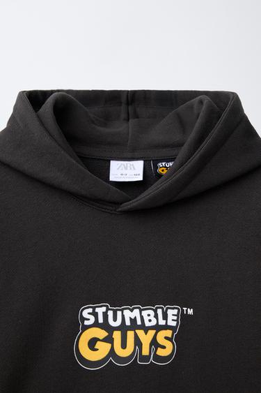 STUMBLE GUYS ™ © SCOPELY EMBOSSED HOODIE - Anthracite grey by Zara - Image 2