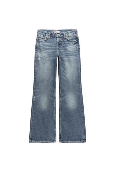 SLOUCHY CURVE-LEG JEANS