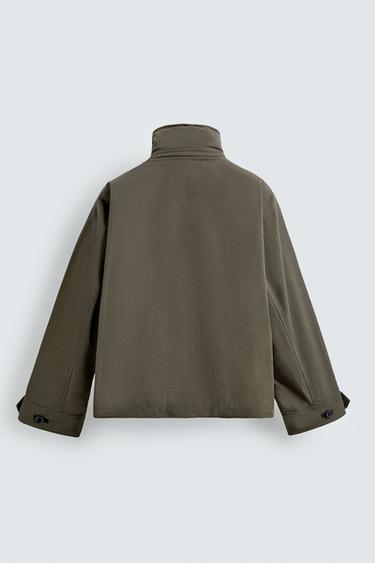 LIGHTWEIGHT JACKET WITH POCKETS - Grey by Zara - Image 7