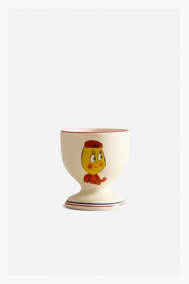 Zara LIMONCELLA X THE ANIMALS OBSERVATORY PORCELAIN EGG CUP - Multicolored