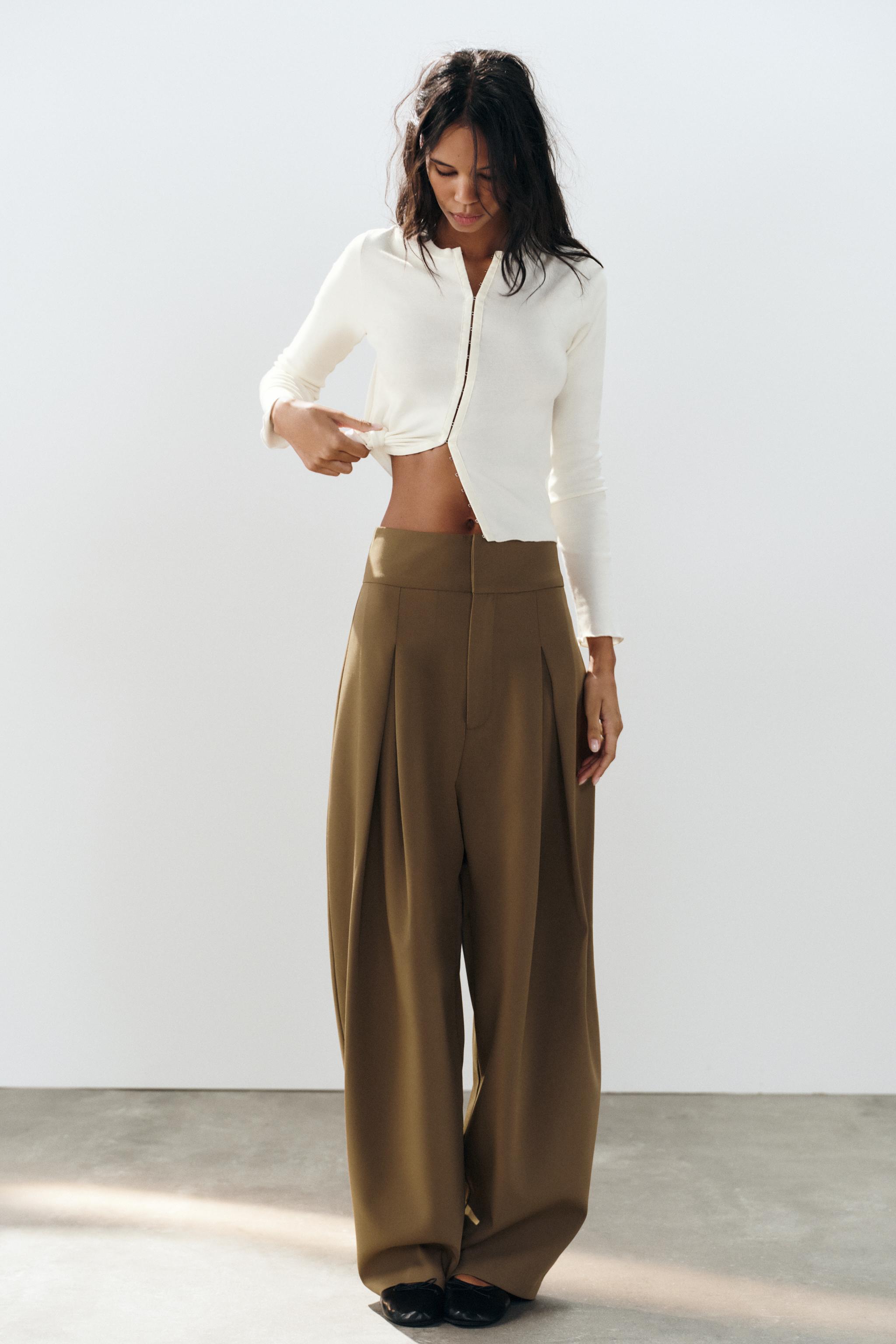 PLEATED BALLOON PANTS