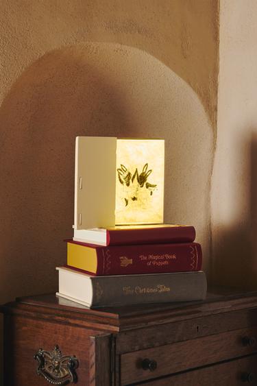 "THE ART OF DANCING" BOOK CHRISTMAS NIGHT LIGHT - Dark brown by Zara