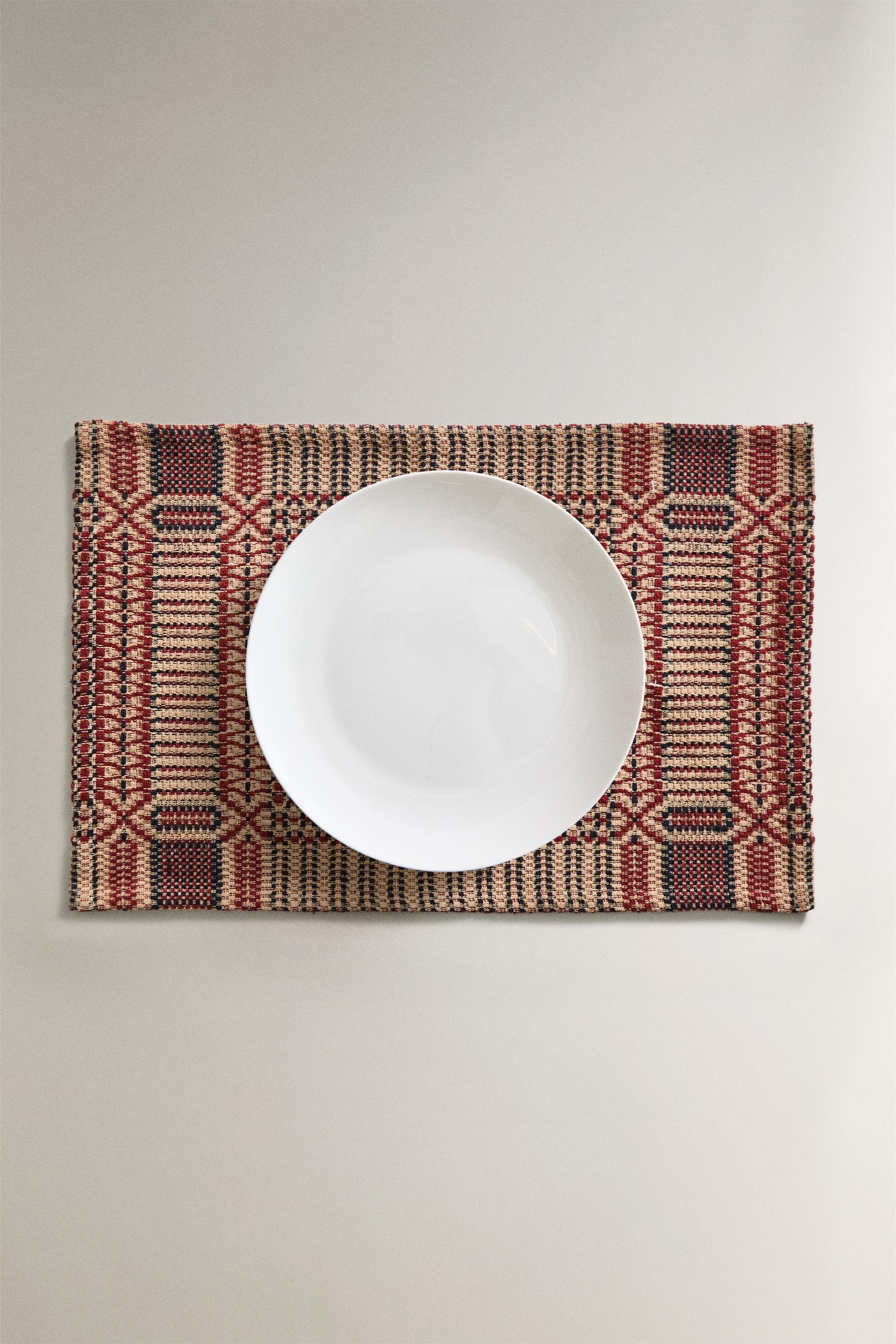 SET DE TABLE JACQUARD NOËL