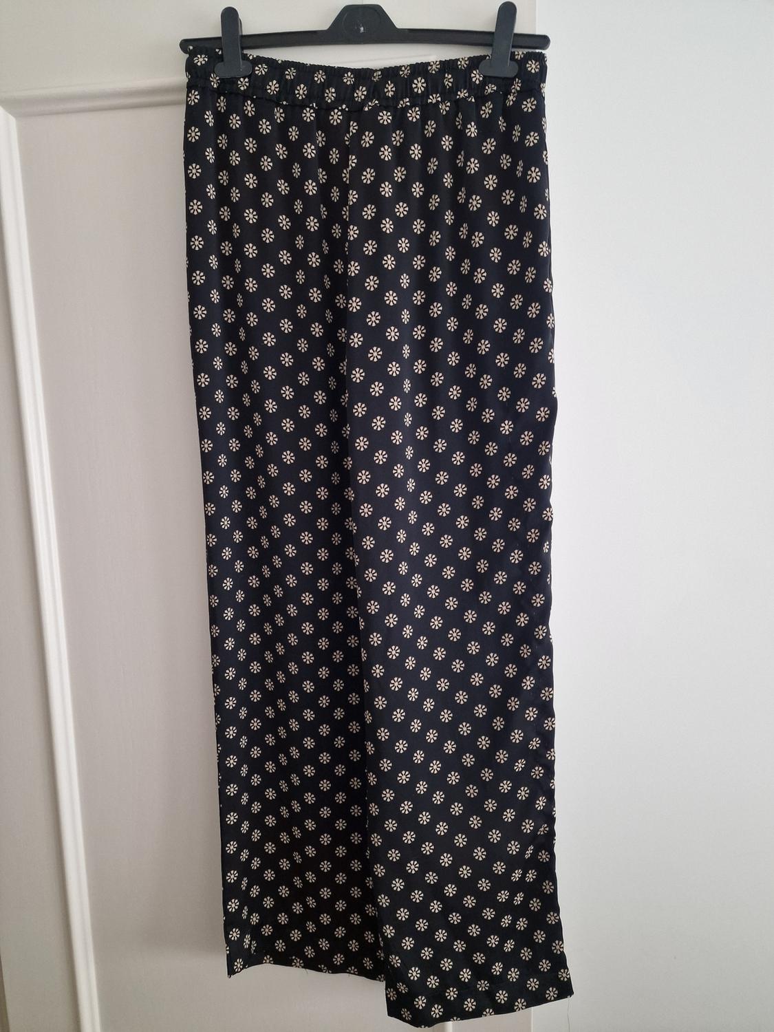 PRINTED PYJAMA-STYLE TROUSERS - Image 2