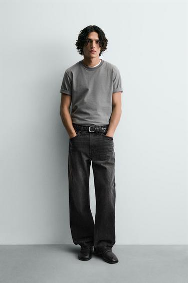 JEANS LOOSE FIT - Carbón de Zara - Imagen 0