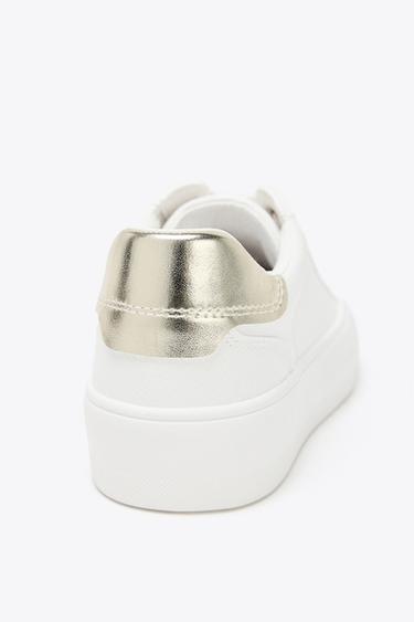 CONTRAST TRAINERS - White by Zara - Image 3
