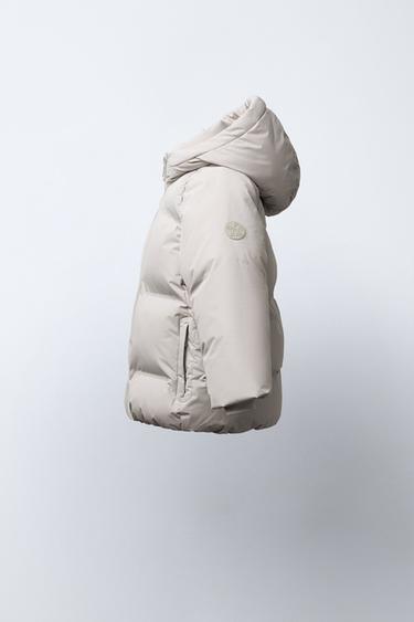 WATER-REPELLENT COAT WITH STICKER DETAIL - Ice by Zara - Image 2