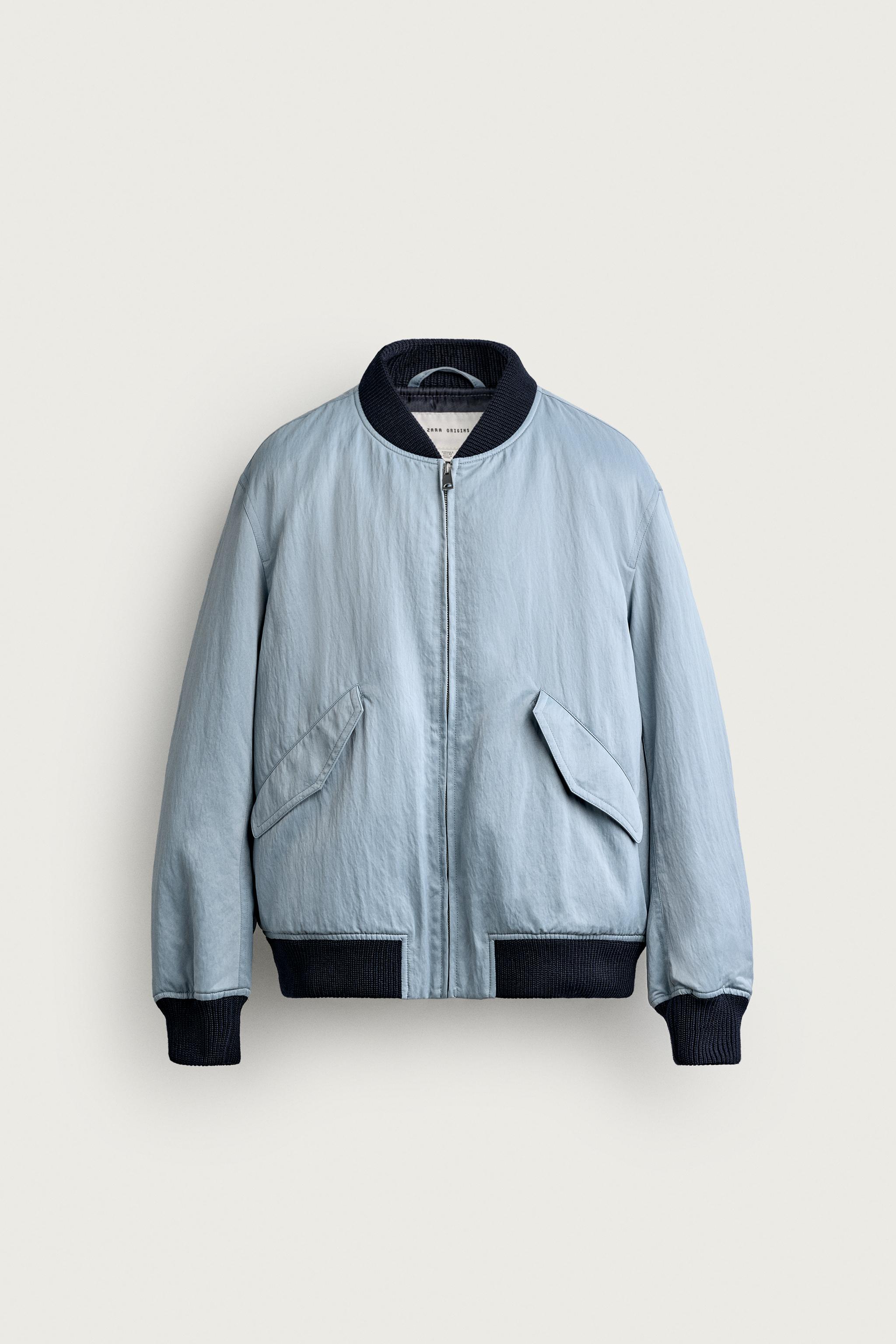 CONTRAST BOMBER JACKET