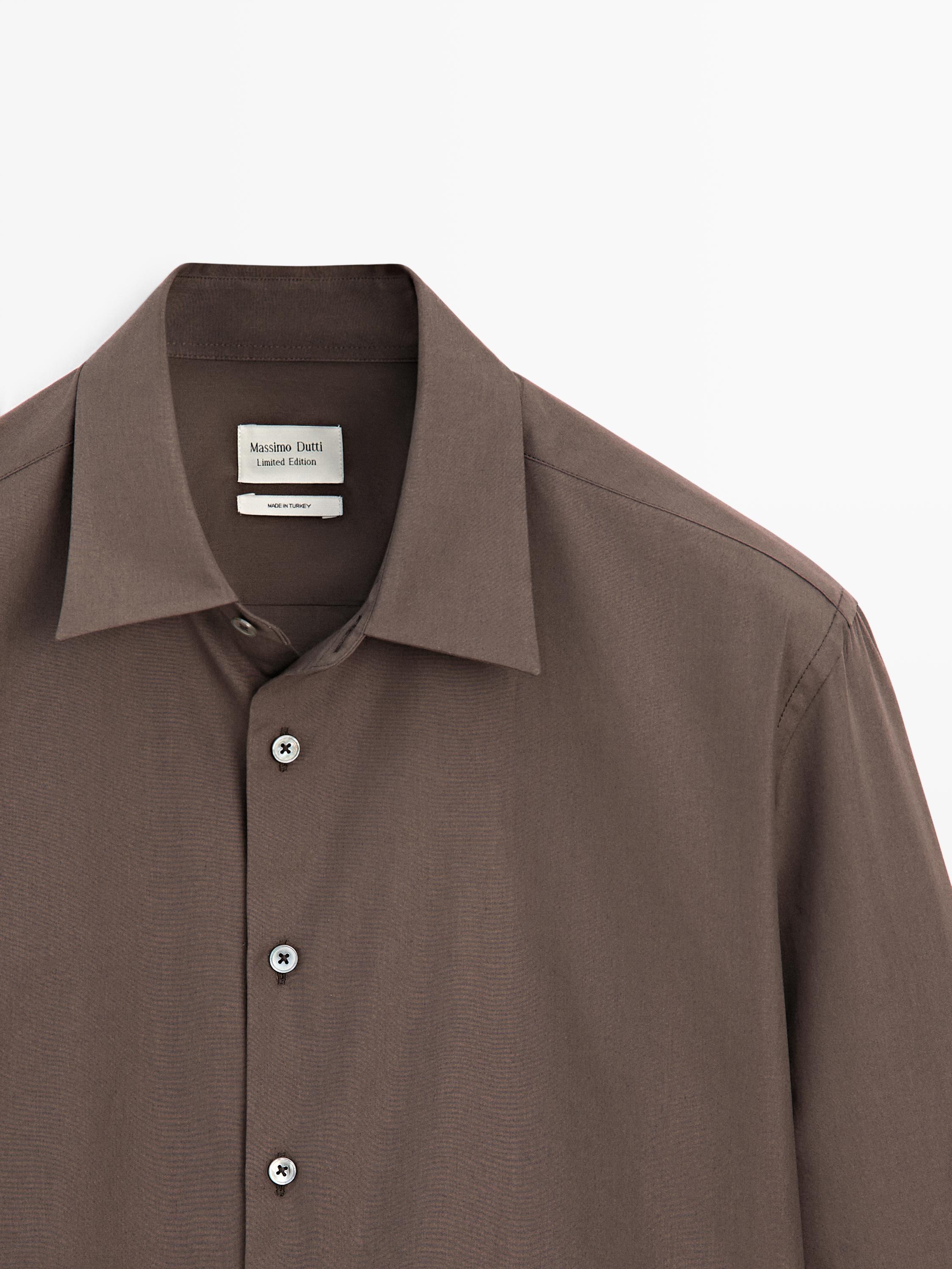 Relaxed fit 100% cotton shirt - LIMITED