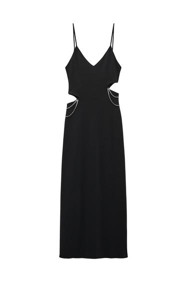 CUT OUT JEWEL DRESS