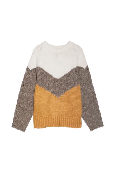 COLOUR BLOCK SWEATER